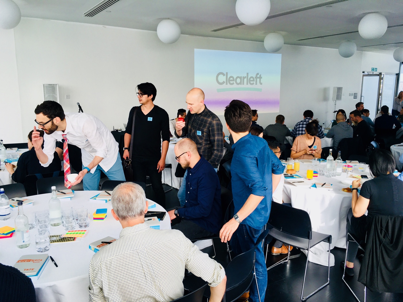 Welcoming the teams" 